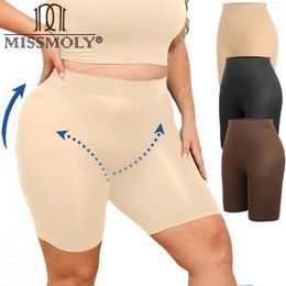 Women's Shapers Plus Size Womens High Waisted Shapewear Tummy Control Panties Obesity Slimming Body Shaper Waist Trainer Shaping Shorts