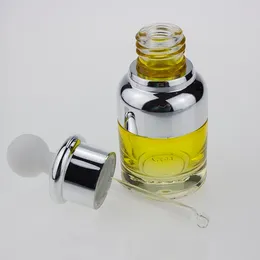 Storage Bottles 100pcs Glass 20ml Empty Essential Oil Bottle Wholesale With Dropper Yellow And Supplies