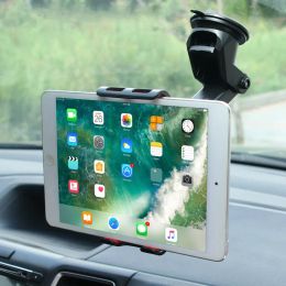 Stands 360 Rotation Windshield Tablet Car Holder with Dashboard Base Stand Mount for iPad 2 3 4 Air 2/1 Mini Phone Bracket for iPhone