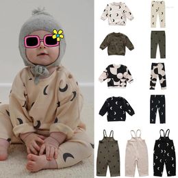 Clothing Sets Kids Set 2024 Autumn Winter StRafina OZ Boys Girls Sweatshirt Pants Baby Plushy Top T Shirt Leggings Children Overall