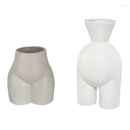 Vases Vase Abstract Human Body Nude Handmade Flower Arrangement Handicraft Furnishings Modern Home Decoration