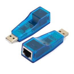 Adattatore esterno RJ45 LAN Card da USB a Ethernet Adapter per Mac iOS Android PC Laptop 10/100 Mbps Network Hot Sale