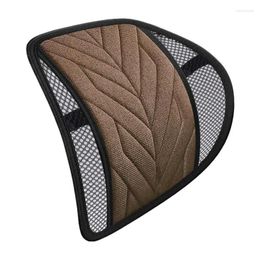 Pillow Car Back Support Breathable Lumbar For Driving Seat Ergonomic Backrest Ventilated Lower