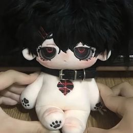 20cm No Attributes Cute Exquisite Plush Doll Toys Demon Stuffed Plushie Dress Up Cospslay Anime Toy Figure Xmas Gifts 240420