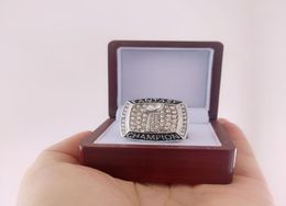 2017 Fantasy League Football FFL Championship Ring With Wooden Display Box Souvenir Fan Men Gift Whole9712389