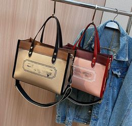 2pcs/set!Shoulder Bags leather High Quality bags Womens Luxurys Designer Tabby Bag Theo pure Colour Totes Fashion Shoulder Handbags Crossbody Lady purse