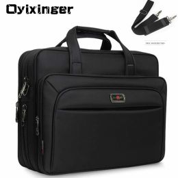 Briefcases Men Single Shoulder Bag 14" 15" 16 Inch Laptop Bag Men's Casual Handbags Business Briefcase Computer Bags for Book Pro Case