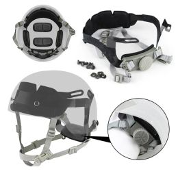 Helmets Tactical Helmet Inner Suspension Locking System Adjustable Fast Helmet Strap Shooting Hunting Airsoft Helmet Accessories