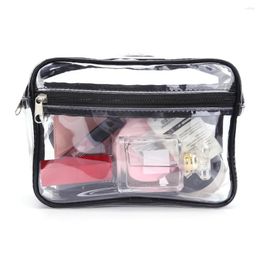 Waist Bags Transparent PVC Clear Bag Men Women Pack Chest Small Purse Stadium Approved Sling Bum For Concerts Festivals