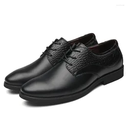 Casual Shoes 2024 Est Business Men Breathable PU Leather Rubber Formal Dress Male Sneakers