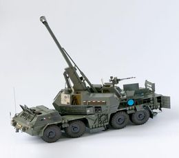 135 Scale Czechoslovakia SpGH Cannon Spropelled Howitzer Model Papercraft Toy DIY 3D Paper Card Military Model55039402696338