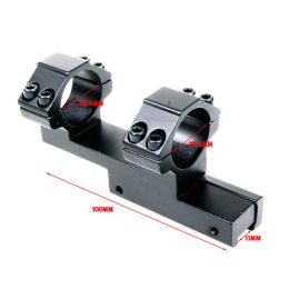 Scopes Hunting Integral Ring 25.4mm 1" Extended Style Dovetail Rail 11mm Rifle Scope Mount Ring M0084