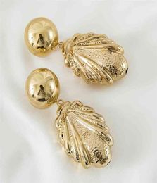 Gold Colour Cicada Earrings Big For Woman Large Animal Pendant Fashion Jewellery As Holiday Gift Design 2106168521964