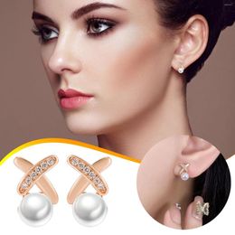 Stud Earrings 1 Pair Women Earring Ear Personality Simple Student Jewelry 3 Set For Cuff