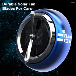 Car Fragrance Diffuser Solar Powered Air Freshener Automatic Rotating For Decoration Essential Oil