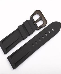 Rubber Watch Band Watch Silicone Watch Strap Black Blue Green Orange White Watchband 22mm 24mm 26mm279D1713640