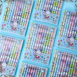 Wholesale Creative Cartoon Dog Straight Rod Erasable Neutral Pen Student Cute Style Signature