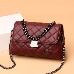 2024 New Designer Messenger Bags Female for Zipper Genuine Leather Mirror Bag Famous Brands Women Handbag