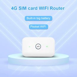 Routers 4g Router Wireless Lte Wifi Modem Sim Card Router Mifi Pocket Hotspot Builtin Battery Portable Wifi