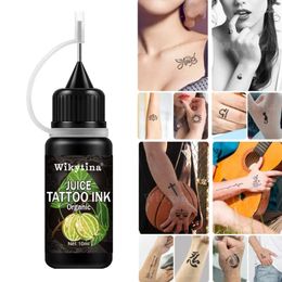 Tattoo Inks 7 Colors 10 ML/Bottle Temporary Ink Pigment Body Art Color Airbrush Black/Red/Blue/Tattoo Paint