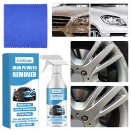 Car Wash Solutions 120ml Multi-Purpose Rust Remover Inhibitor Iron Powder Out Instant Spray Metal Cleaning