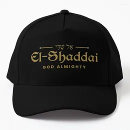 Ball Caps El-Shaddai God Almighty Baseball Cap Cute Military Tactical Women Hat Men's