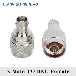 Chargers 1pcs N Male TO BNC Female Connector BNC Female Jack To N Type Male Plug RF Coax Connector Straight Adapter L16