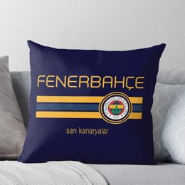 Pillow Super League - Fenerbahce (Home Navy) Throw Sofa Cover Couch Pillows Case