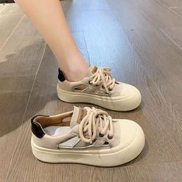 Casual Shoes Women's Red Lace Up Female Footwear High On Platform Round Toe In Designer Daily Routine Sale Offers 39