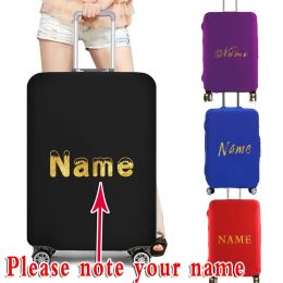 Accessories Custom Luggage Cover for 1828Inch Fashion Suitcase Thicker Elastic Dust Bags Case Travel Accessories Luggage Protective Case