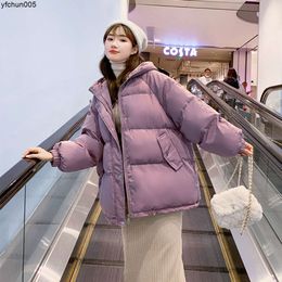 Cotton Jacket Womens Winter New Version Loose Down Ins Harajuku Bread Trend {category}