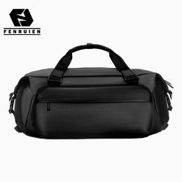 Bags Fenruien Men MultiFunction Large Capacity 35L Travel Bag Suit Luggage Bag Business Laptop Waterproof Trip Tote Bag