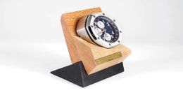 65MMX24MM 316L no chronograph and sub dials are decoration battery quartz alarm 26470 Desk Clock wood base full set box table birt8863823