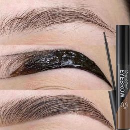 Enhancers Tearing Eyebrow Gel Makeup SemiPermanent Waterproof Long Lasting Tattoo Tint Sweatproof Peel Off Dye Eyebrow Cream Cosmetics