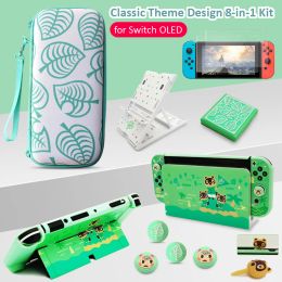 Cases 2022 Animal Style Storage Bag for Nintendo Switch OLED Protective Shell Cover Carrying Case for Switch OLED Game Accessories