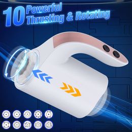 Automatic Telescopic Rotating sexy Toy for Male Masturbator Cup Vibrator Suction Blowjob Machine Masturbate Toys Adult Supplies