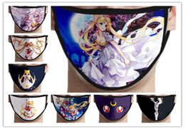 Sailor Moon Mask Anime Cute Cartoon Cosplay Dustproof Keep Warm Masks Props New Twenty patterns5113909