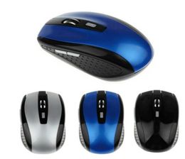 24GHz USB Optical Wireless Mouse USB Receiver mouse Smart Sleep EnergySaving Mice for Computer Tablet PC Laptop Desktop With Whi3399163