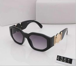 Mens Brand Design Sunglasses men glasses pilot women Fashion buffalo sun glasses Clear brown lens 4361new1645427