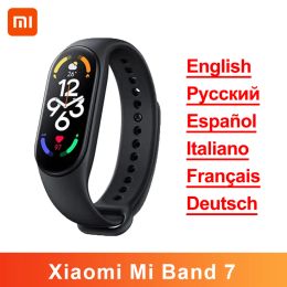 Bulbs Xiaomi Mi Band 7 Smart Bracelet Smart 1.62" Amoled Bluetooth 5.2 with 120 Workout Modes Professional Workout Analysis Smart Band