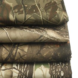 Footwear 1.5 Meter Width Field Camouflage Uniform Tactical Clothing Fabric Outdoor Tree Printing Thick Blended Twill Hunting Suit Fabric
