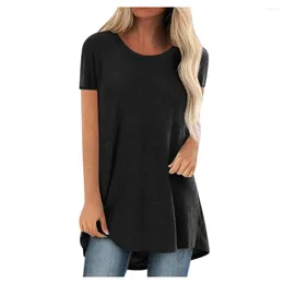 Women's T Shirts Summer Solid Colour 3D Printed T-Shirts Fashion Streetwear Oversized Short Sleeve Shirt Female Woman Tees Tops Clothing