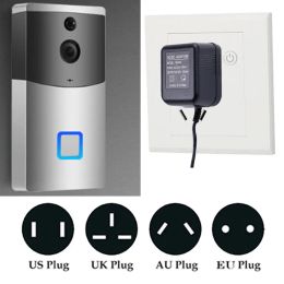 Cameras US UK EU Plug 18 V AC Transformator Oplader voor Wifi Draadloze Deurbel Camera Power Adapter IP Video Intercom Ring 110 V240 V