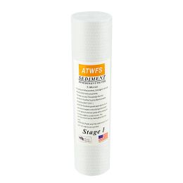 Purifiers ATWFS Water Purifier Philtre Membrane Cartridge 10 inch 5Micron ,1Micron PPF Cotton ,Activated Carbon Reverse Osmosis System