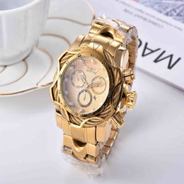 2020 Selling INVICbes Watches Mens Watch Classic Style Large Dial Auto Date Fashion Rose Gold Watch relojes de marca2411