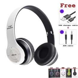 Earphones New Headphones Wireless 5.0 Bluetooth Headphones Headset Music Stereo Helmets Headset Gaming Foldable for Phone Pc Tablet Gift