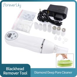 Aspirators# Diamond 17 Potable Microdermabrasion Deep Peeling Device Blackhead Removal Ance Pore Cleaner Vacuum Facial Nose Cleansing
