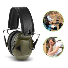 Accessories NRR21dB Electronic Muff Electronic Shooting Earmuff Tactical Hunting Hearing Protective Headset Ear Protector High Quality