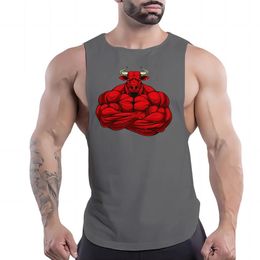 Quick Dry Sleeveless Shirt Basketball Outdoor Fashion Leisure Breathable Four Seasons Y2k Sport Fnaf Gym Clothing Men Tank Top 240420