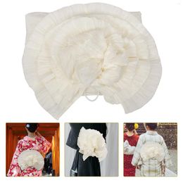 Belts Kimono Obi Floral Waist Belt Bathrobe Decorative Weaving Flower Waistband Costume